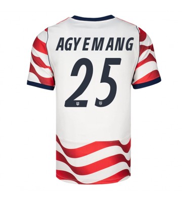 Förenta stater Patrick Agyemang #25 Hemmatröja VM 2026 Kortärmad